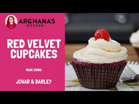 Strawberry Red Velvet Cake Mix  | 325g | Made from Millets | No Maida | Eggless